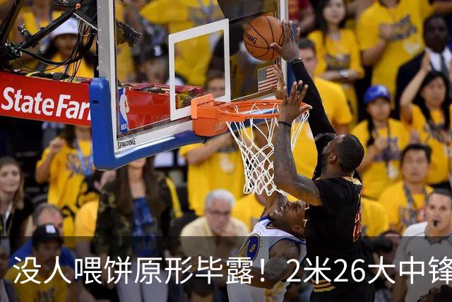 没人喂饼原形毕露！2米26大中锋仅5分2板，球迷：杜锋真没骂错你